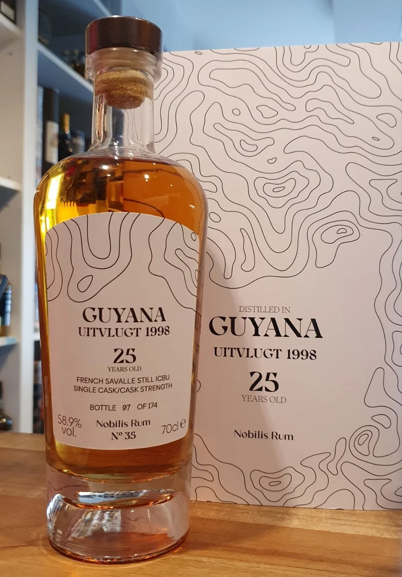 Nobilis Guyana Uitvlugt 1998 ICBU 0,7l #35 58,9% vol.single cask rum