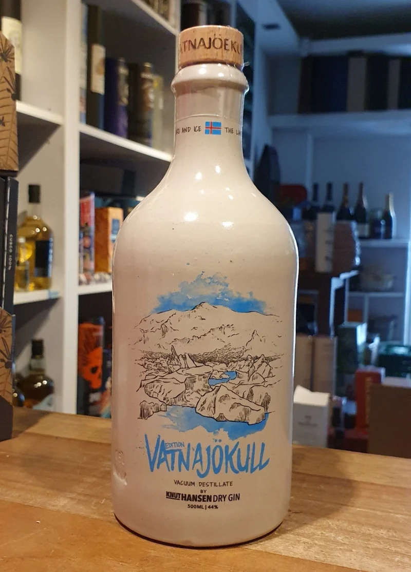 Knut Hansen #5 VATNAJÖKULL 2023 Edition Gin 0,5l 44% Vol. Flasche Deutschland