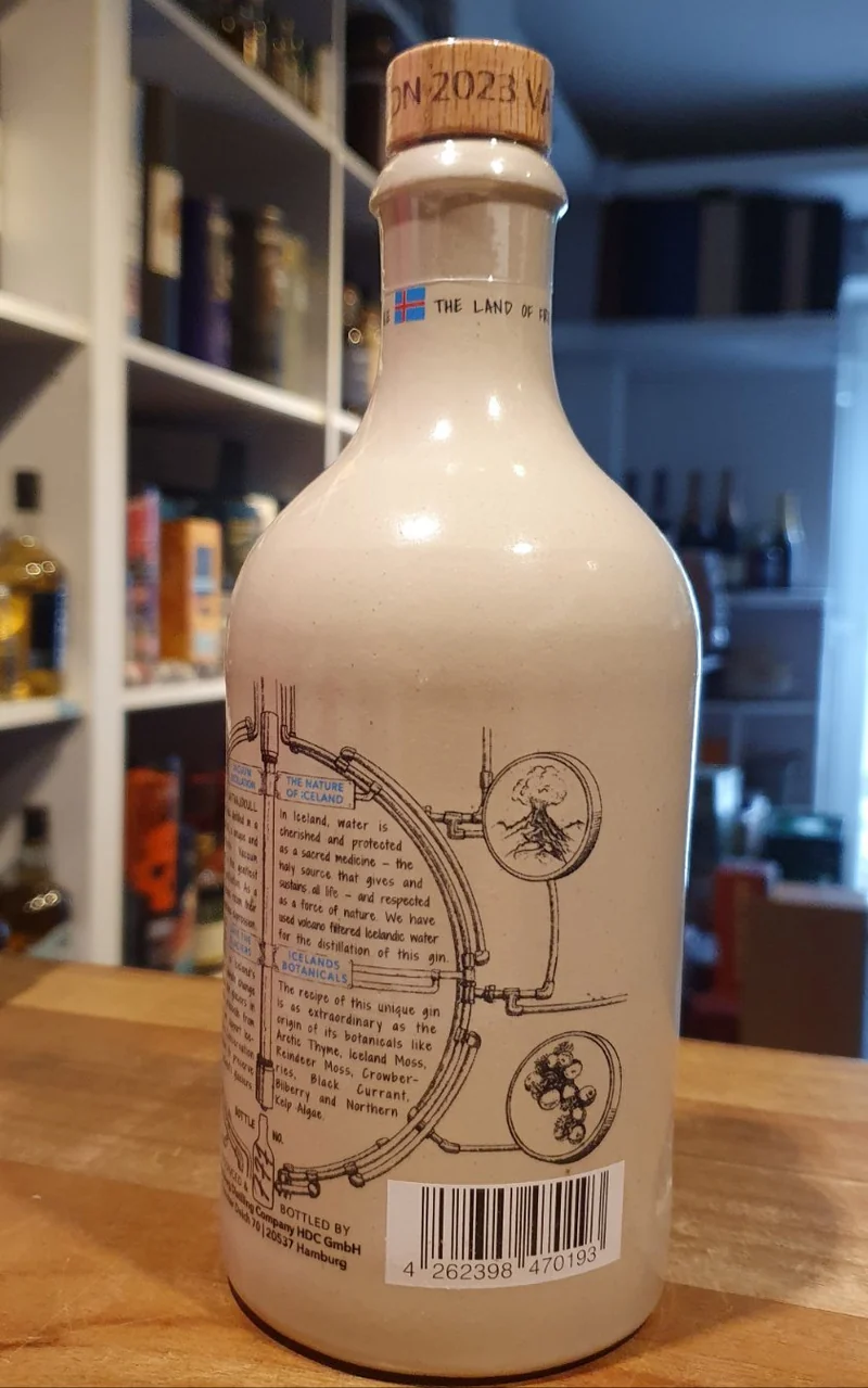 Knut Hansen #5 VATNAJÖKULL 2023 Edition Gin 0,5l 44% Vol. Flasche Deutschland