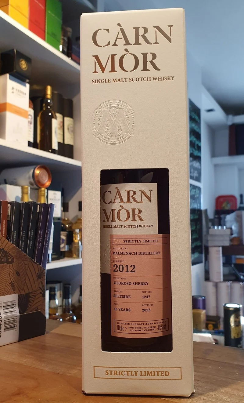 Balmenach 2012 First- & Refill Oloroso Sherry Speyside Carn Mor 47,5% vol. 0,7l Strictly Limited Highland Whisky