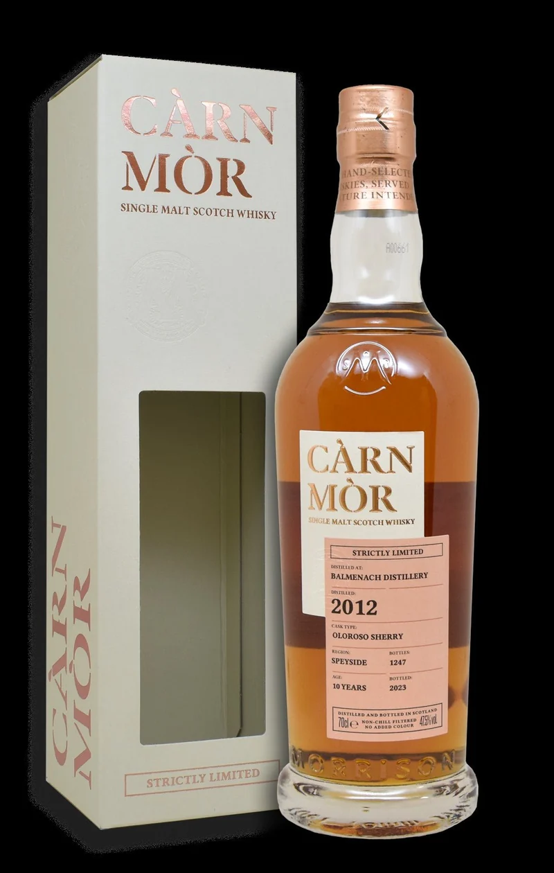 Balmenach 2012 First- & Refill Oloroso Sherry Speyside Carn Mor 47,5% vol. 0,7l Strictly Limited Highland Whisky