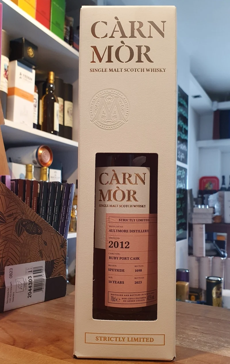 Aultmore 2012 Ruby Port Speyside Carn Mor 47,5% vol. 0,7l Strictly Limited Highland Whisky