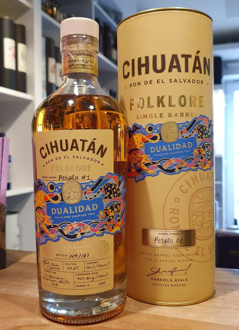 Cihuatan Folklore Dualidad 2023 18y #2 Single cask 0,7l 53,4 % vol. Rum el salvador Perola 2 #N32