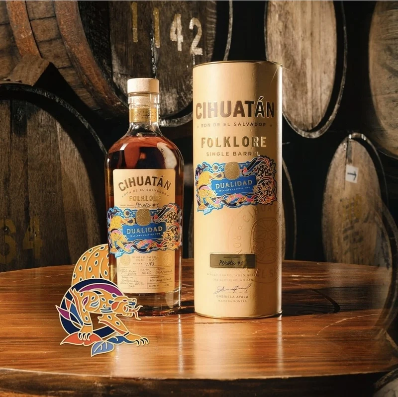 Cihuatan Folklore Dualidad 2023 17y #1 Single cask 0,7l 53,6 % vol. Rum el salvador Perola 1 #A35