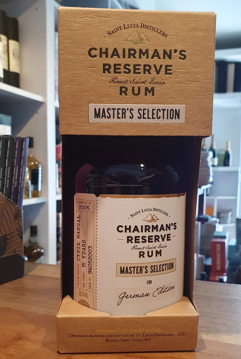 X Chairman´s Reserve 2005 Master´s Selection Vendome 0,7l 59,3% vol. single cask Rum
