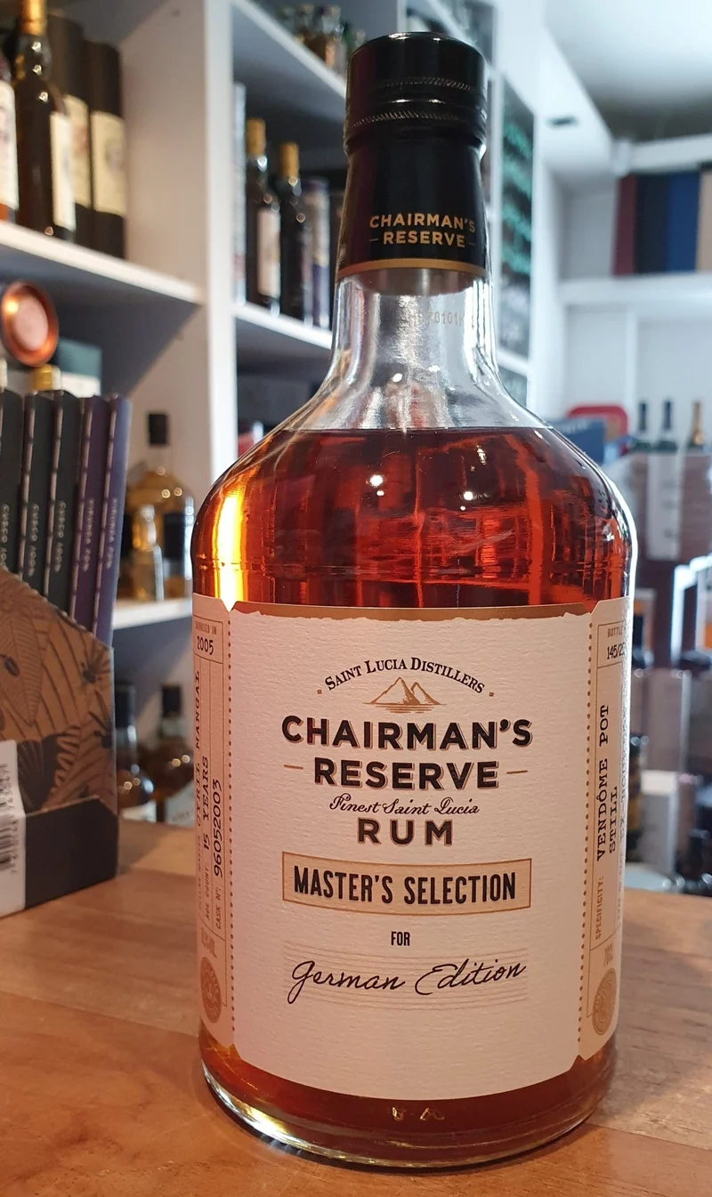 X Chairman´s Reserve 2005 Master´s Selection Vendome 0,7l 59,3% vol. single cask Rum