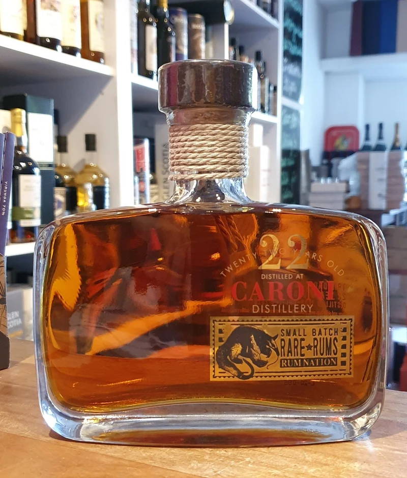 X Rum Nation Caroni 22y smal batch 0,7l 57,4% vol. Rum Trinidad