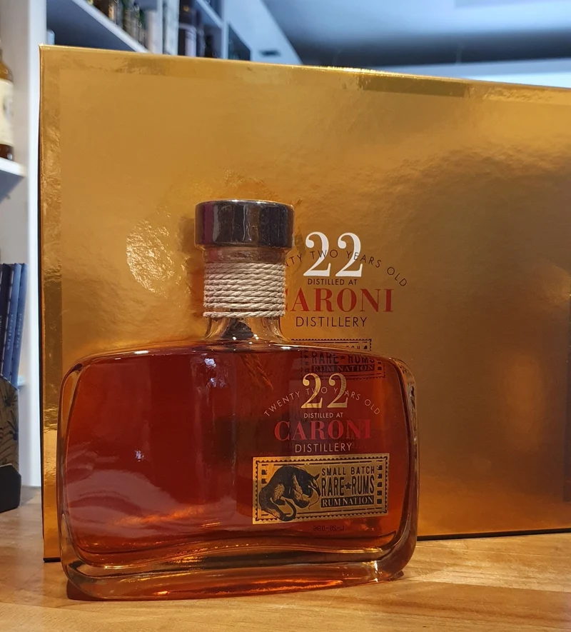 X Rum Nation Caroni 22y smal batch 0,7l 57,4% vol. Rum Trinidad