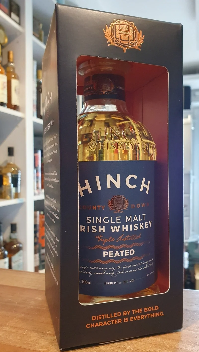 Hinch Peated Irish Whiskey 43%vol 0.7l Irischer Whisky mit GP