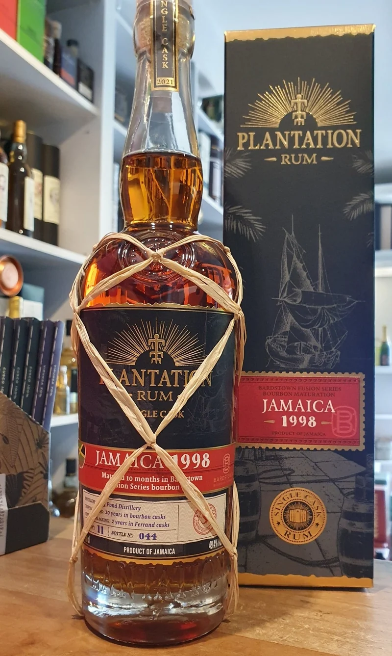 Plantation Jamaica 1998 2021 Long Pond CRV 0,7l 49,4% vol. single cask Rum Planteray
