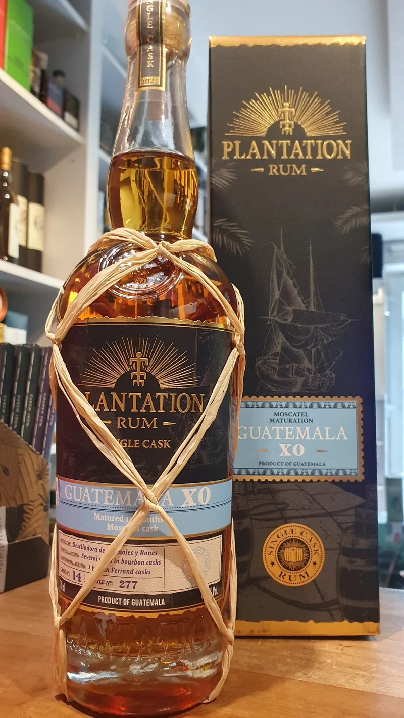 Plantation Guatemala 2021 Moscatel XO 0,7l 43,8% vol. bs Rum Planteray