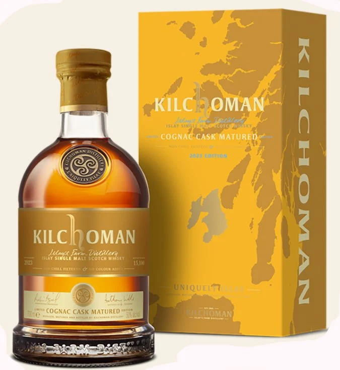 Kilchoman Cognac cask 2023 0.7l 50% single cask scotch whisky