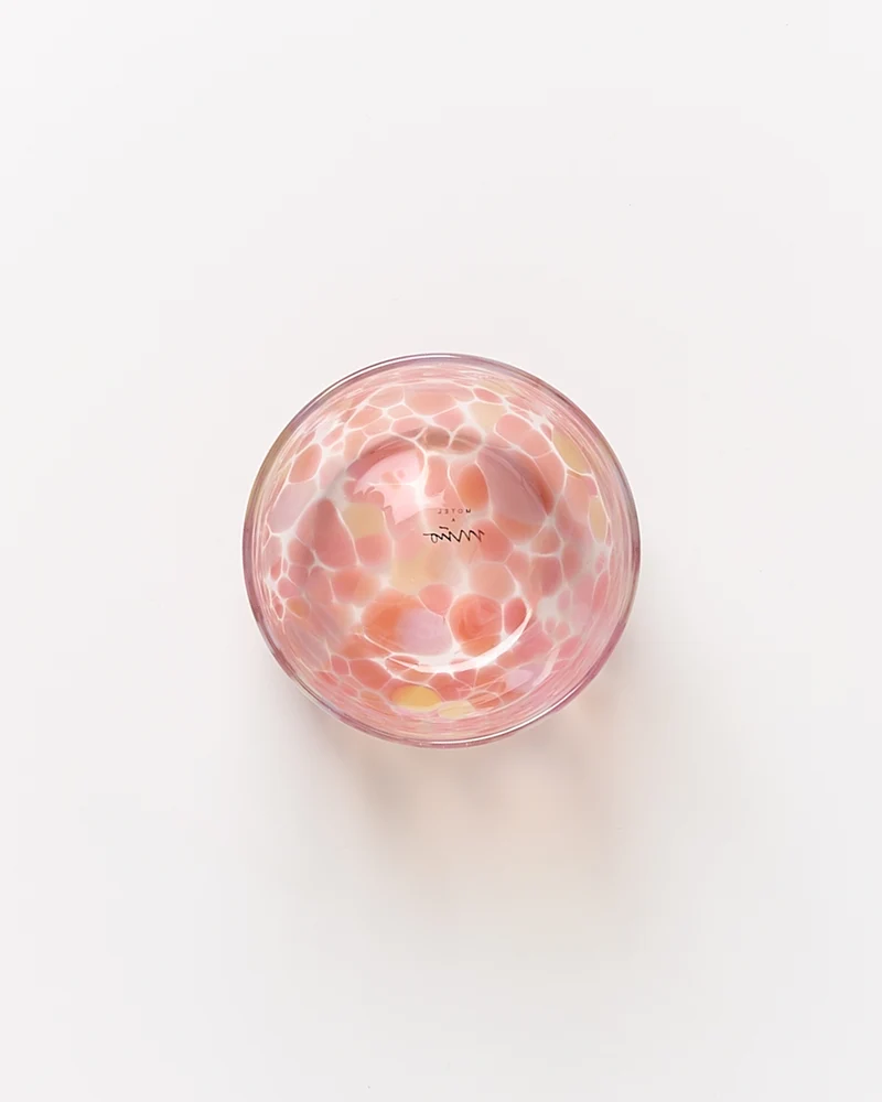 Alegria Glas groß rosa sand 4er-Set