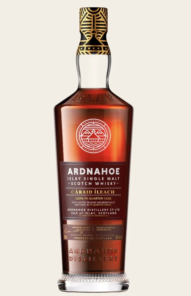 Ardnahoe Càraid Ìleach 100 % PX-Quarter Casks German Exclusive Edition No. 2 0,7l 50 % vol.