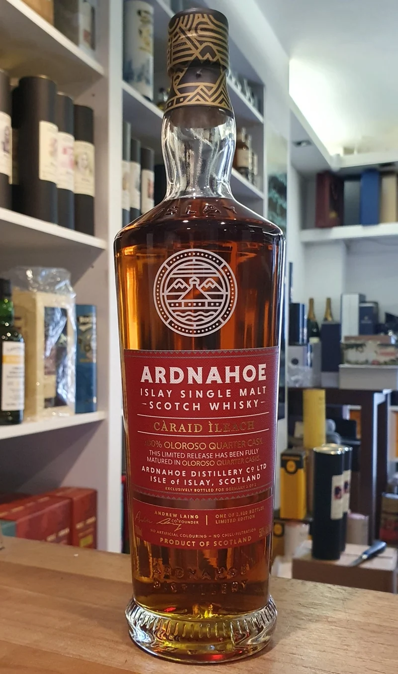 Ardnahoe Càraid Ìleach 100 % Oloroso-Quarter Casks German Exclusive Edition No. 1 whisky 0,7l 50 % vol.