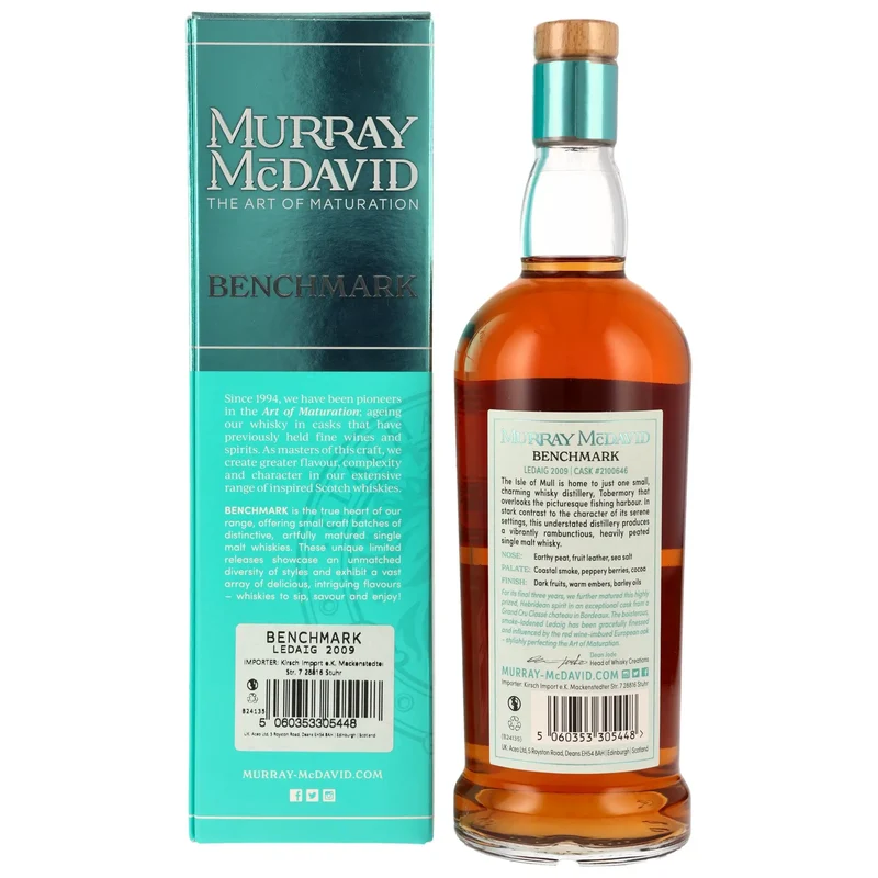 Ledaig Benchmark Wine Barrique 15 Jahre 2009/2024