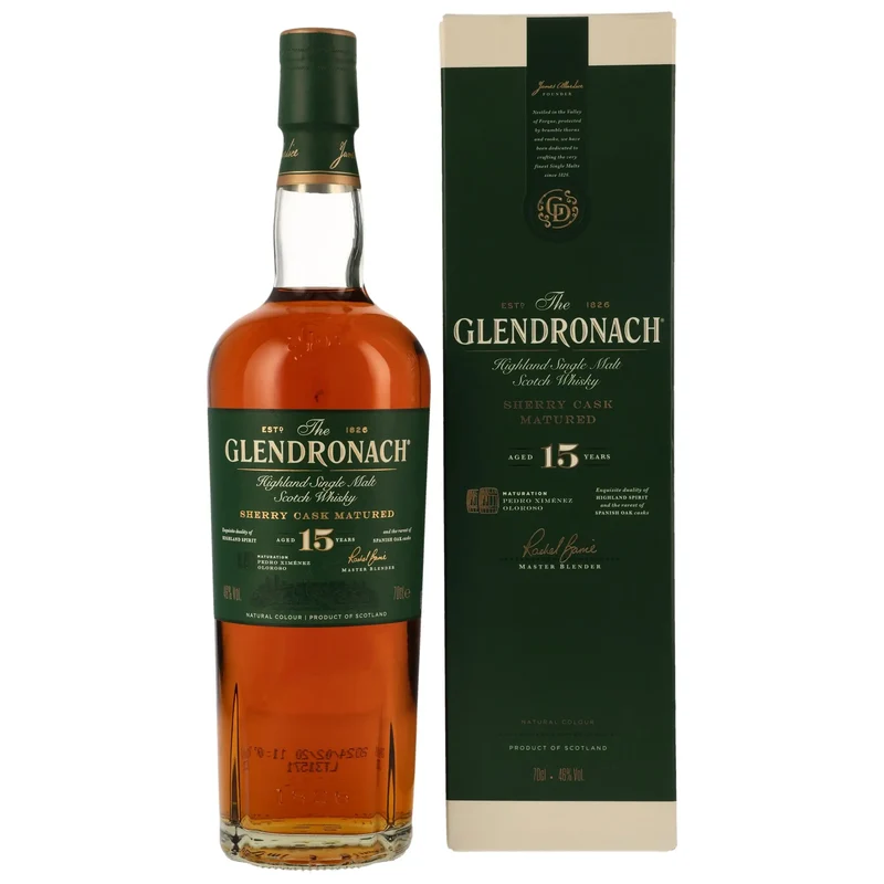 Glendronach Sherry Cask Matured 15 Jahre