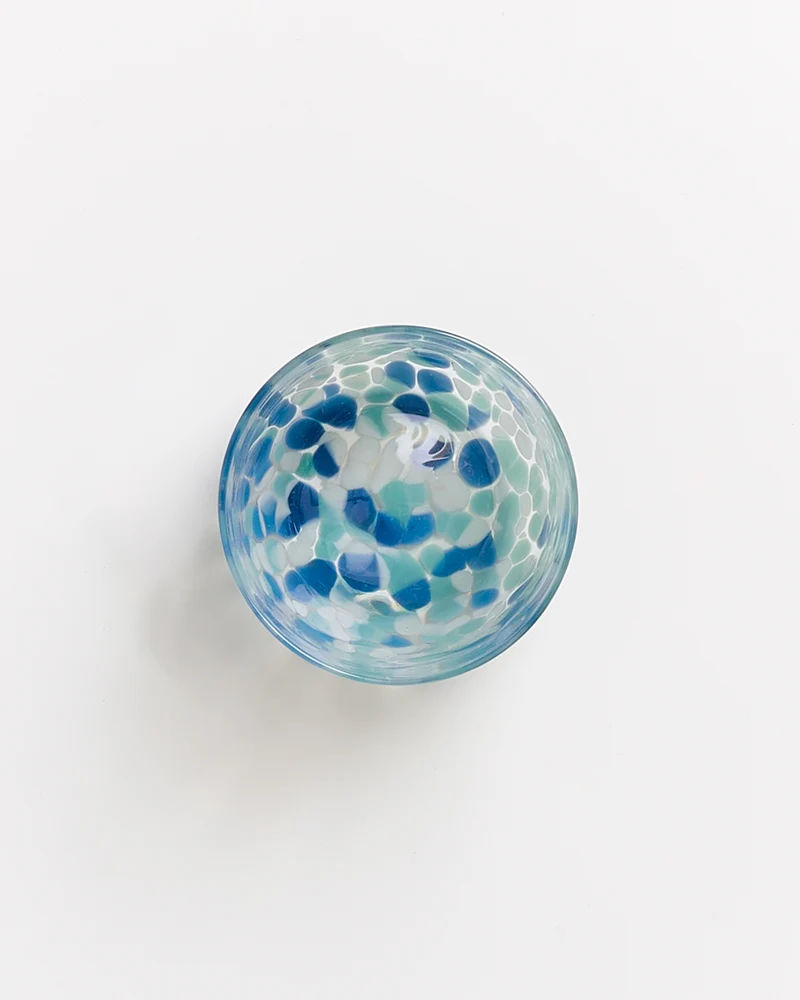 Alegria Glas groß blau 4er-Set