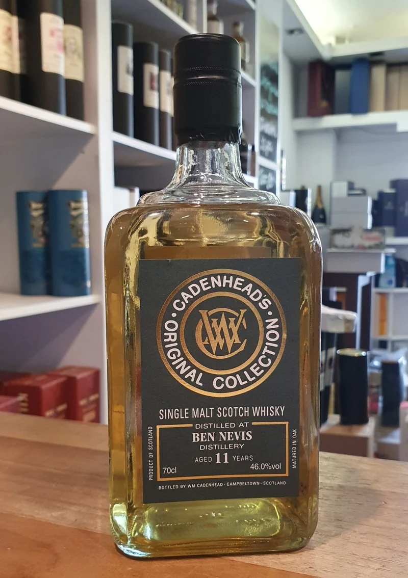 X Ben Nevis 11 y Bourbon Cask Cadenhead's 0,7l 46 %vol. Whisky
