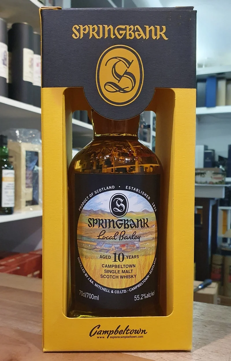 Springbank Local Barley 10 y 2025 NEU 0,7l 55,2 % vol. Whisky