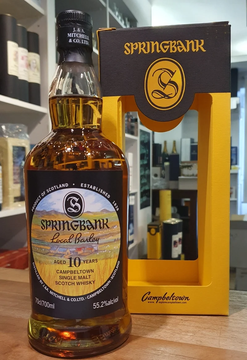 Springbank Local Barley 10 y 2025 NEU 0,7l 55,2 % vol. Whisky