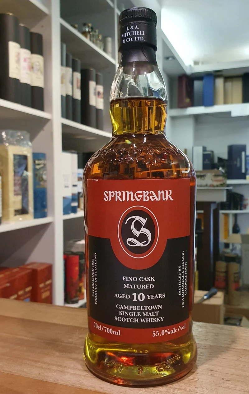 Springbank 10 y Fino cask strength 2025 NEU o.Dose 0,7l 55 % vol. Whisky