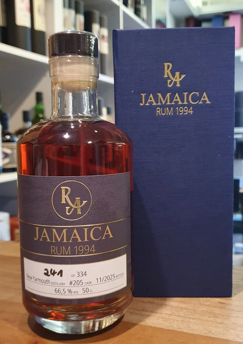 RA New Yarmouth 1994 NYC #205 0,5l 66,5 % vol. Jamaica Artesanal Rum