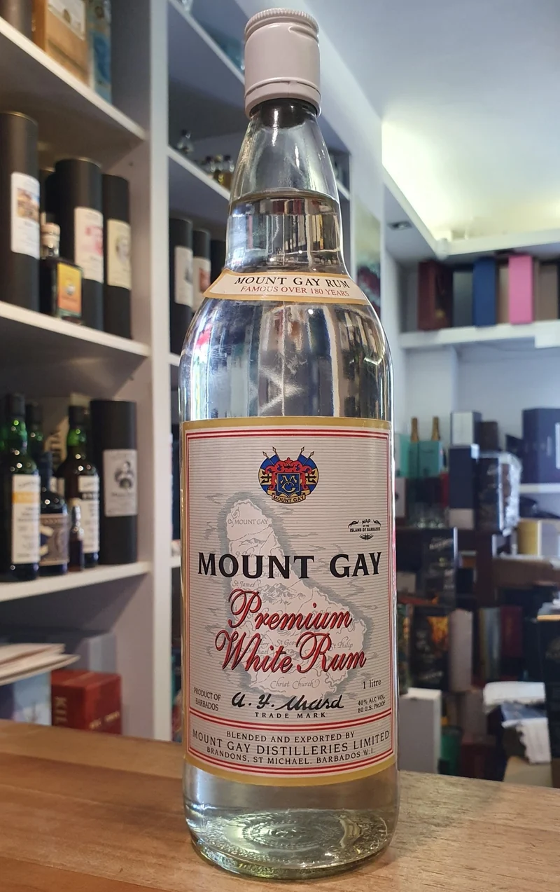 Mount Gay White 1980 s 40 % vol. 1l Rum