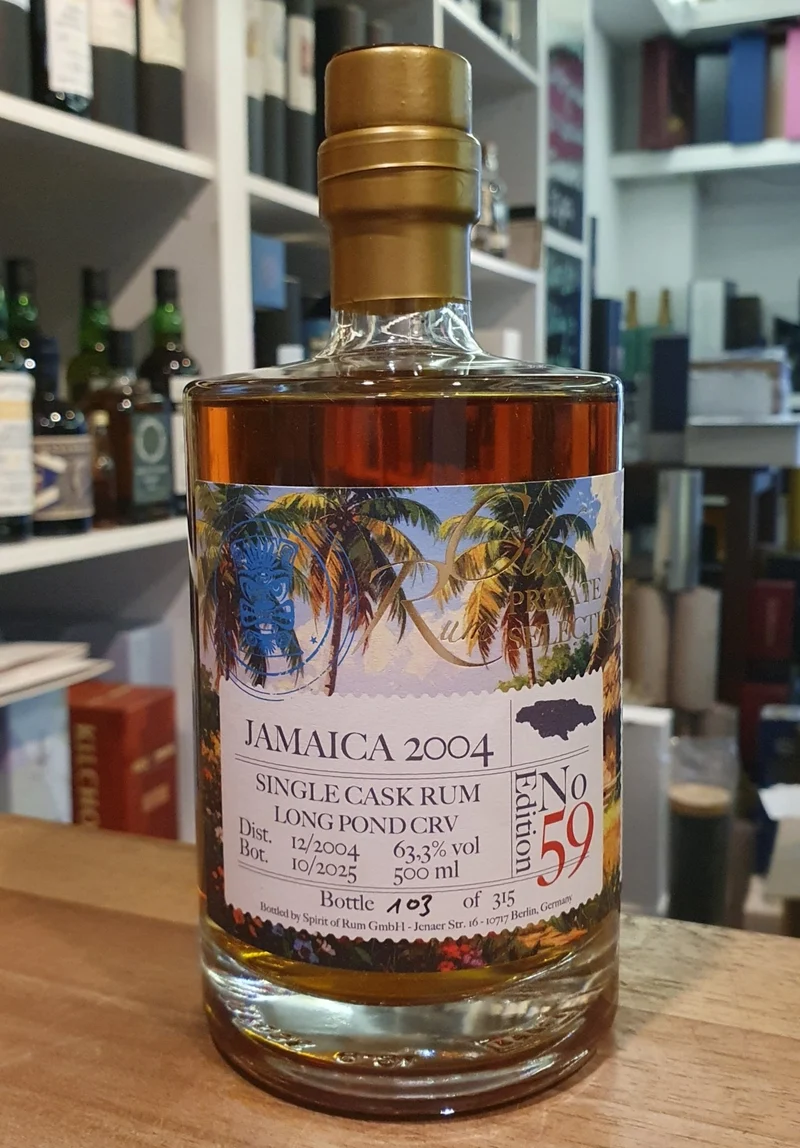 Rumclub Ed. 59 2004 Long Pond CRV Jamaica 63,3 % vol. 0,5l Single cask Rum club