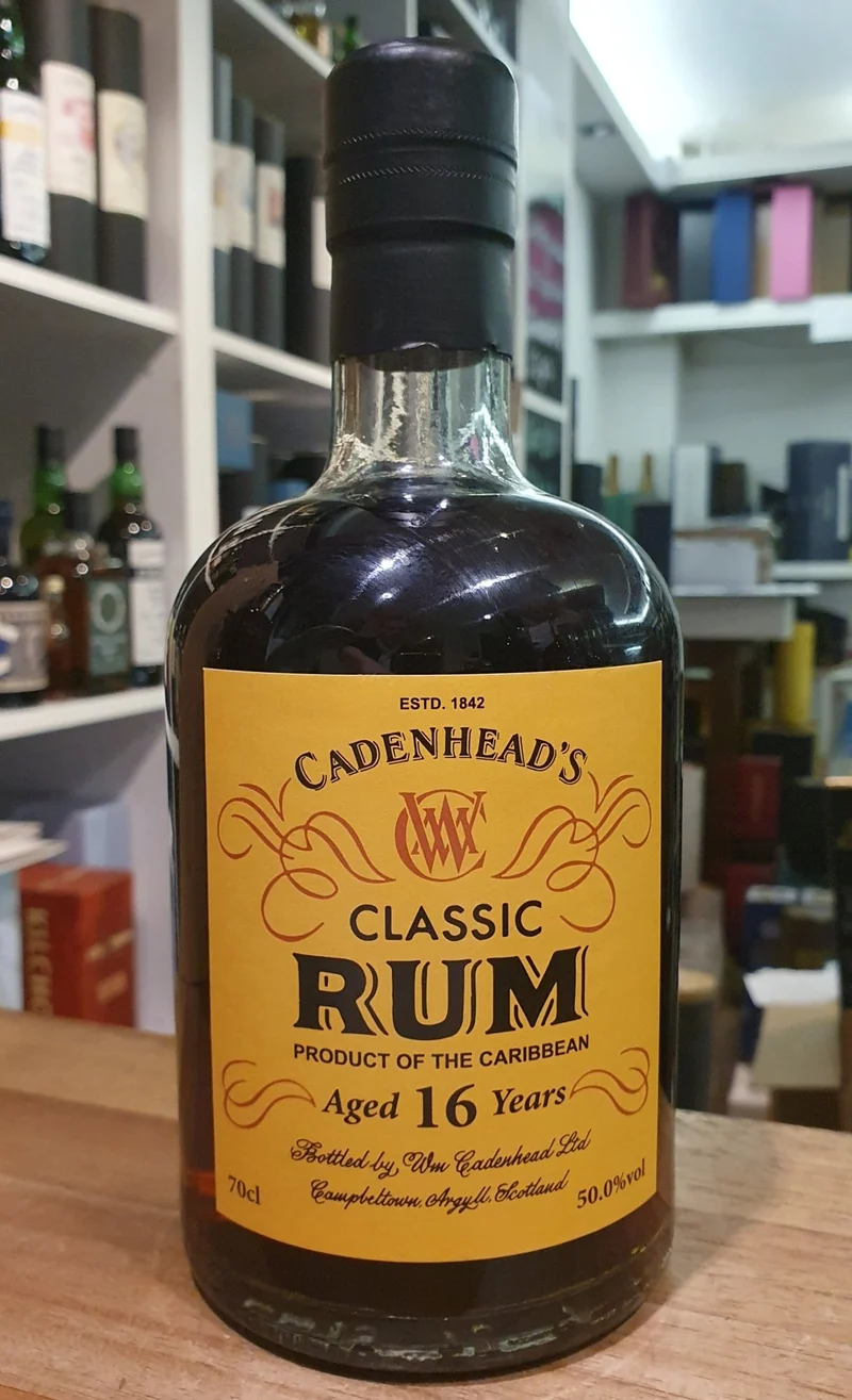 Cadenhead´s 2008 16 y classic limited Rum 50 % vol. 0,7l Barbados, GUYANA REV ?
