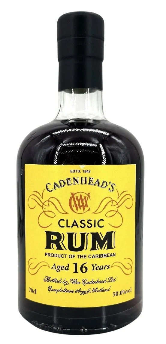 Cadenhead´s 2008 16 y classic limited Rum 50 % vol. 0,7l Barbados, GUYANA REV ?