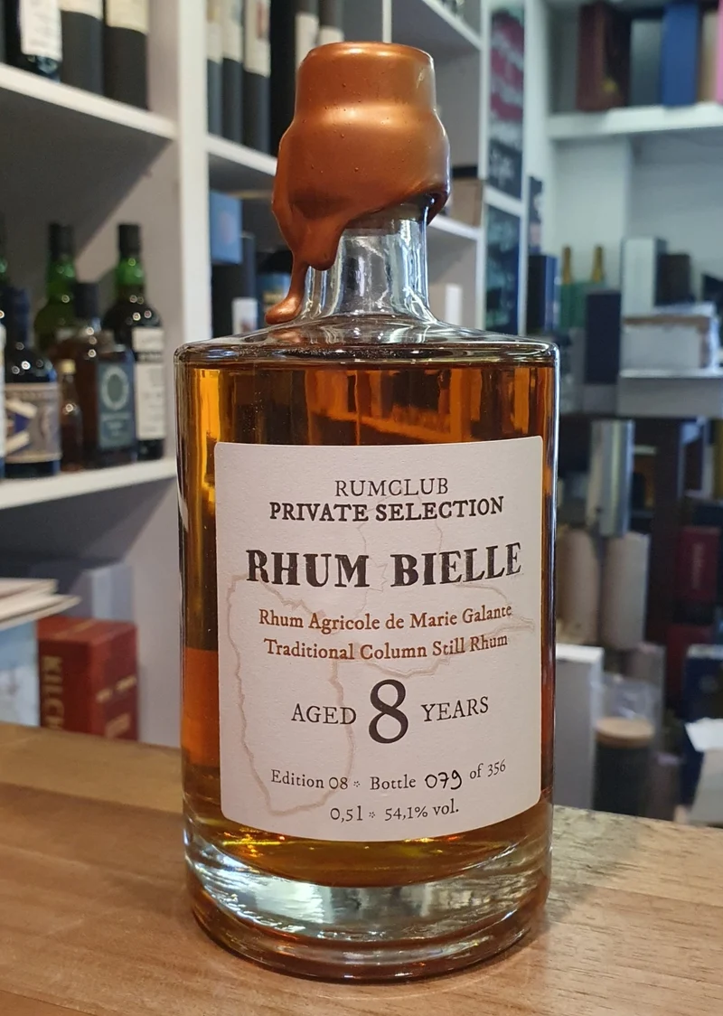 Rumclub Ed. 08 Bielle Marie Galante 54,1 % 0,5L Rhum Agricole rum club Private Selection 08