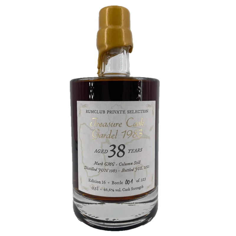 Rumclub Ed. 16 Gardel 38y Treasure Cask 1983 2021 46.6% 0,5l fl Private Rum Selection