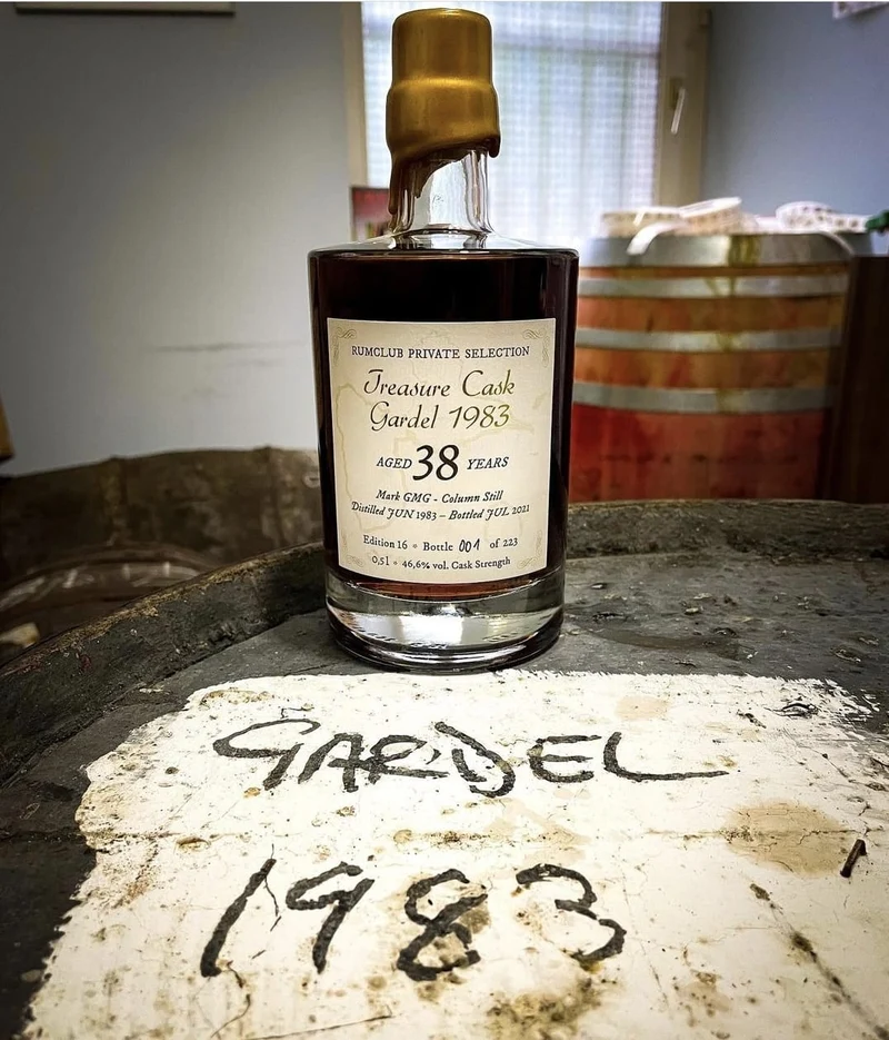 Rumclub Ed. 16 Gardel 38y Treasure Cask 1983 2021 46.6% 0,5l fl Private Rum Selection