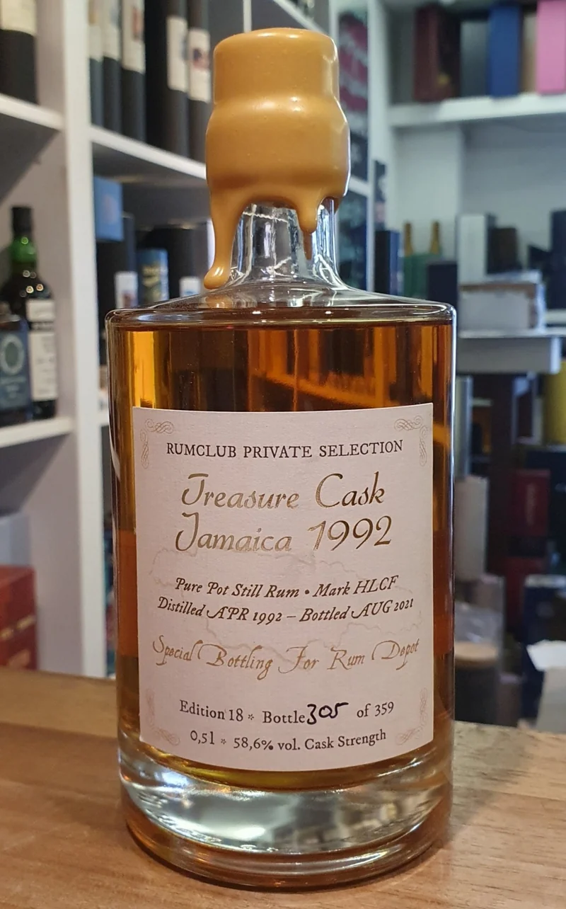 Rumclub ed. 18 Hampden 1992 Jamaica Treasure Cask 2021 58,6% 0,5l fl Rum club