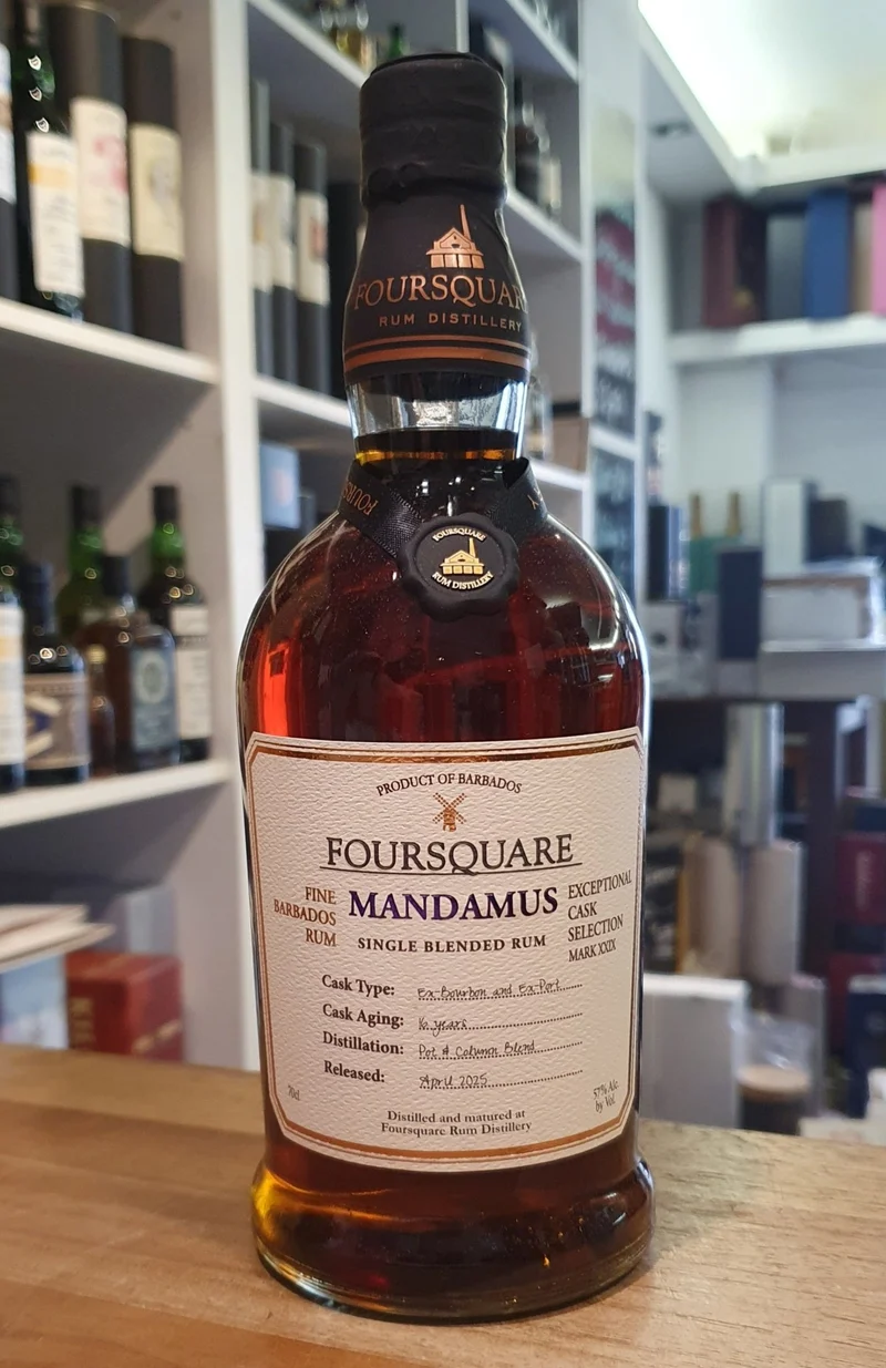 Foursquare Mandamus 2009 #16 Barbados 16Y Bourbon Port fin. 57 % vol. 0,7l ecs Rum