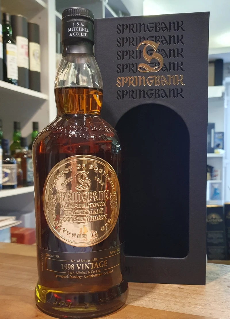 x Springbank 1998 Vintage NEU 2025 0,7l 48,3 % vol. Campbeltown whisky Limited Edition