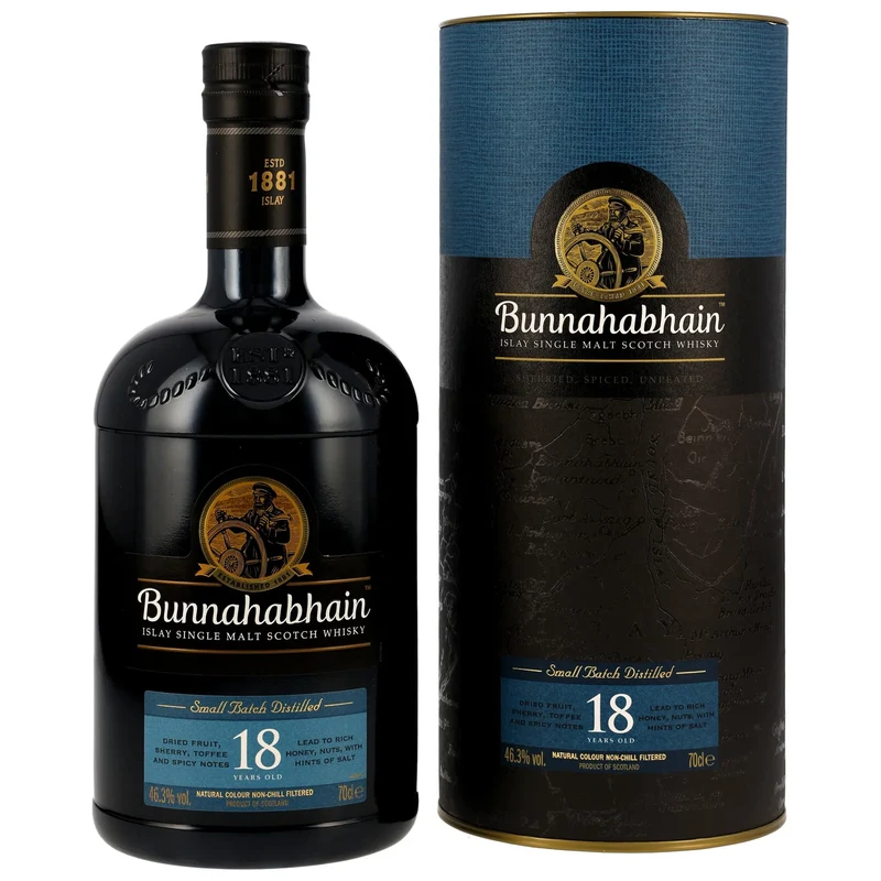 Bunnahabhain 18 Jahre Islay Single Malt Scotch Whisky