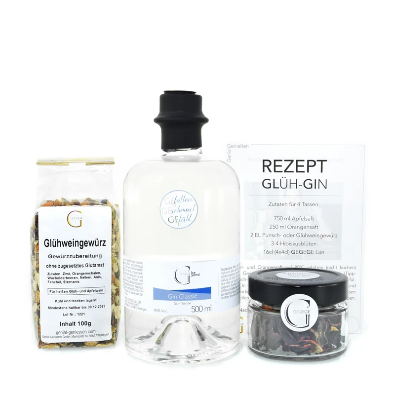 Glüh-Gin Geschenkset