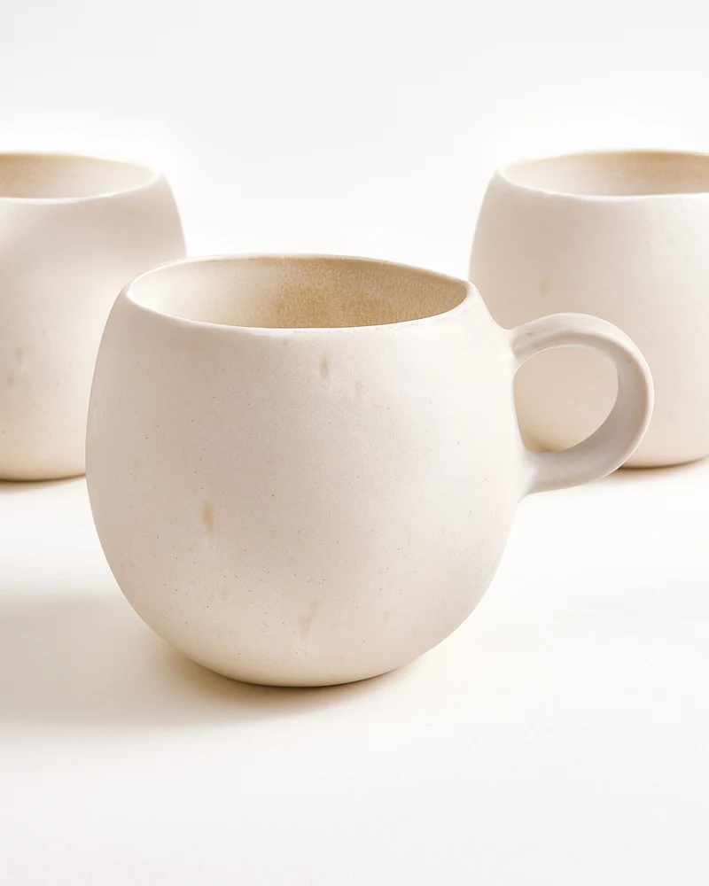 Lorosa Tasse groß sand 4er-Set