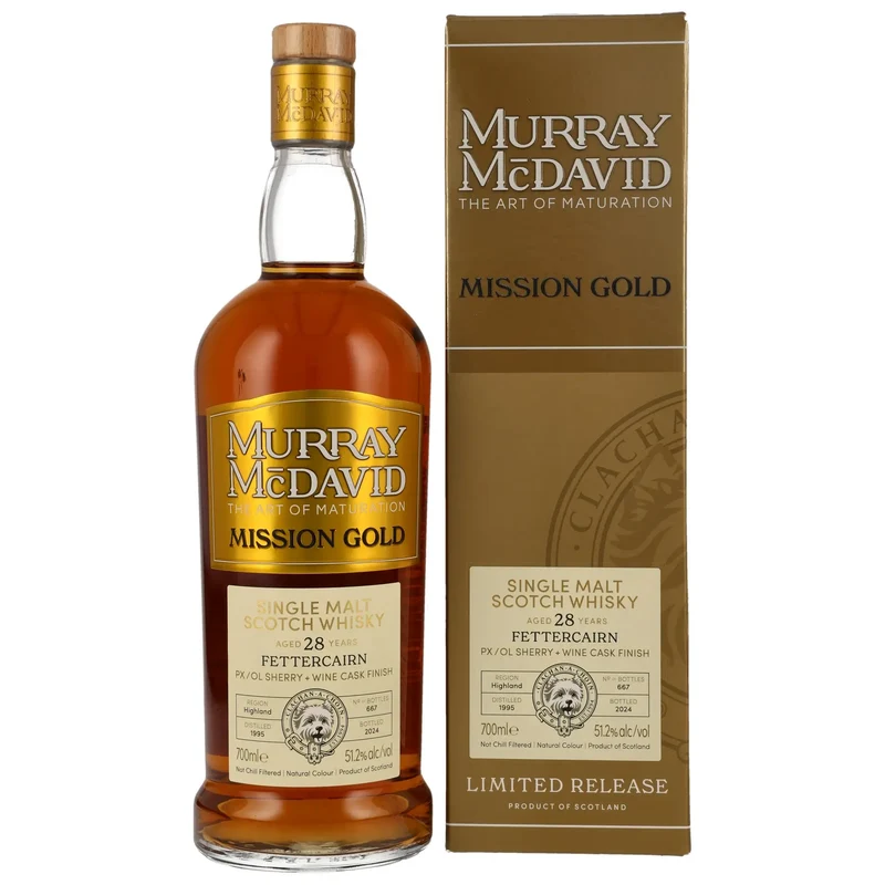 Fettercairn Mission Gold 28 Jahre 1995/2024