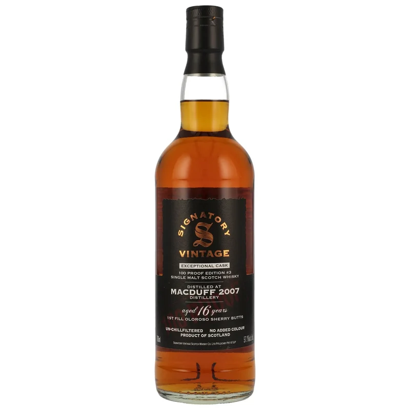 Macduff 100 Proof Exceptional Cask Edition #3 16 Jahre 2007/2024