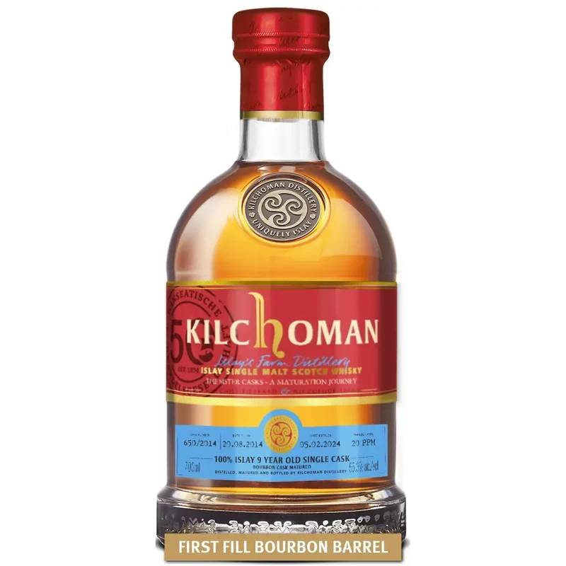 Kilchoman 100% Islay Sister Cask 650 9 Jahre 2014/2024