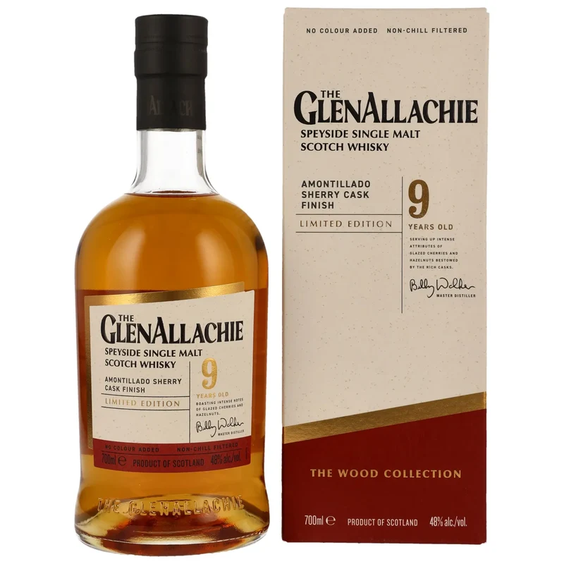 GlenAllachie Amontillado Sherry Cask Finish 9 Jahre