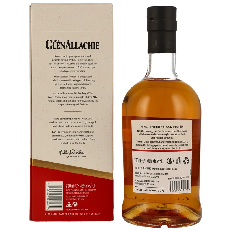 GlenAllachie Fino Sherry Cask Finish 9 Jahre