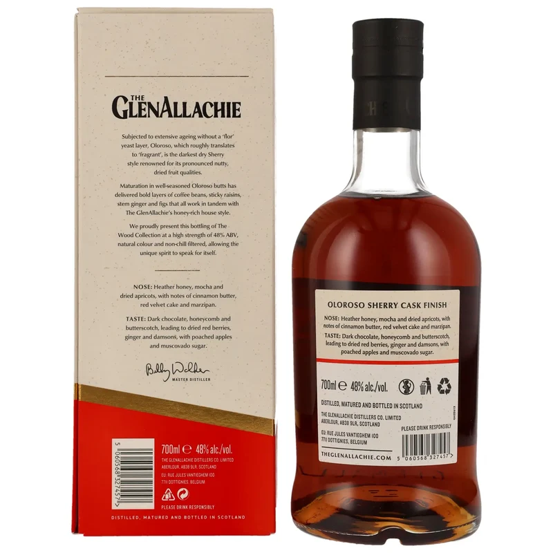 GlenAllachie Oloroso Sherry Cask Finish 9 Jahre