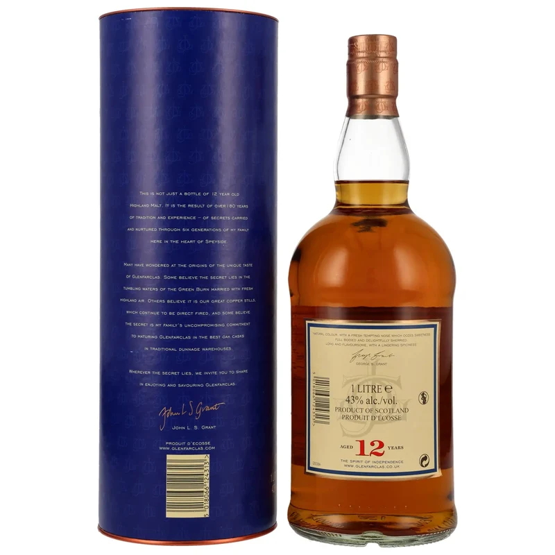 Glenfarclas 12 Jahre 1,0 Liter