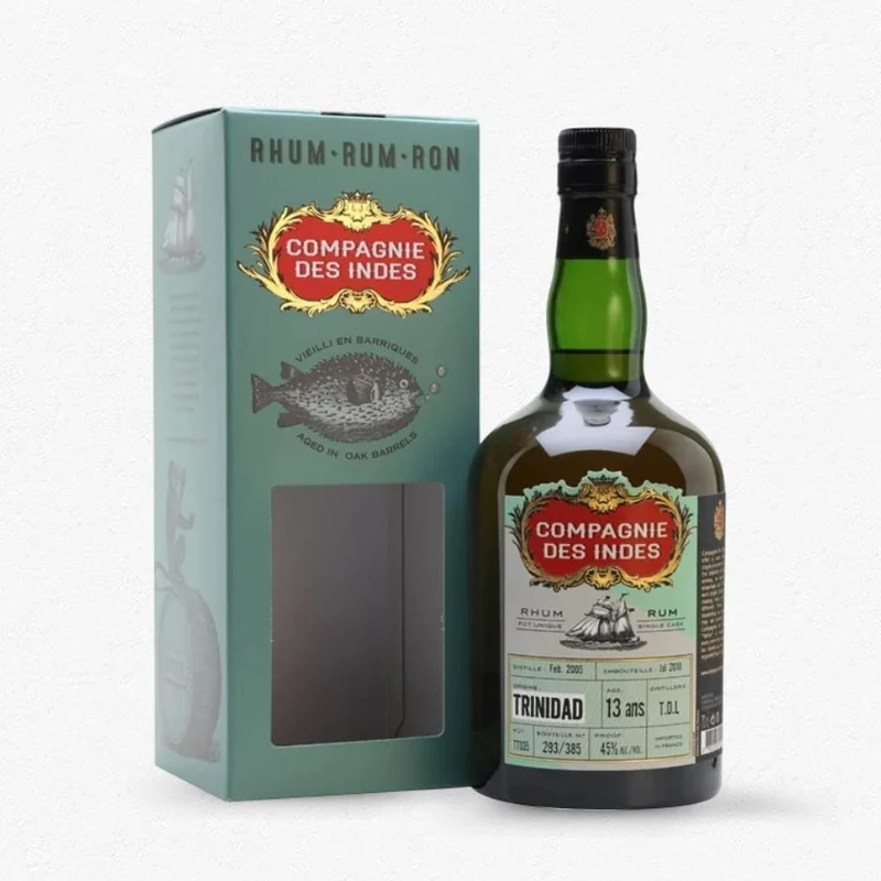 Compagnie des Indes Trinidad T.D.L. Single Cask 13YO 2005/2018 #TT035 45% 0,7L