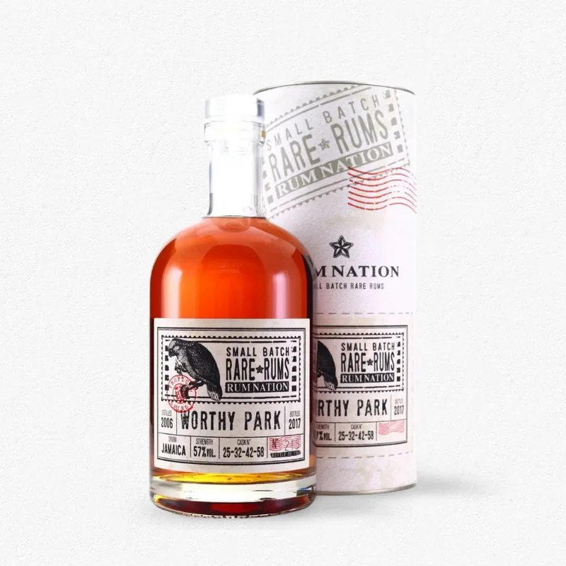 Rum Nation Small Batch Rare Rums Worthy Park 2006/2017 57% 0,7L