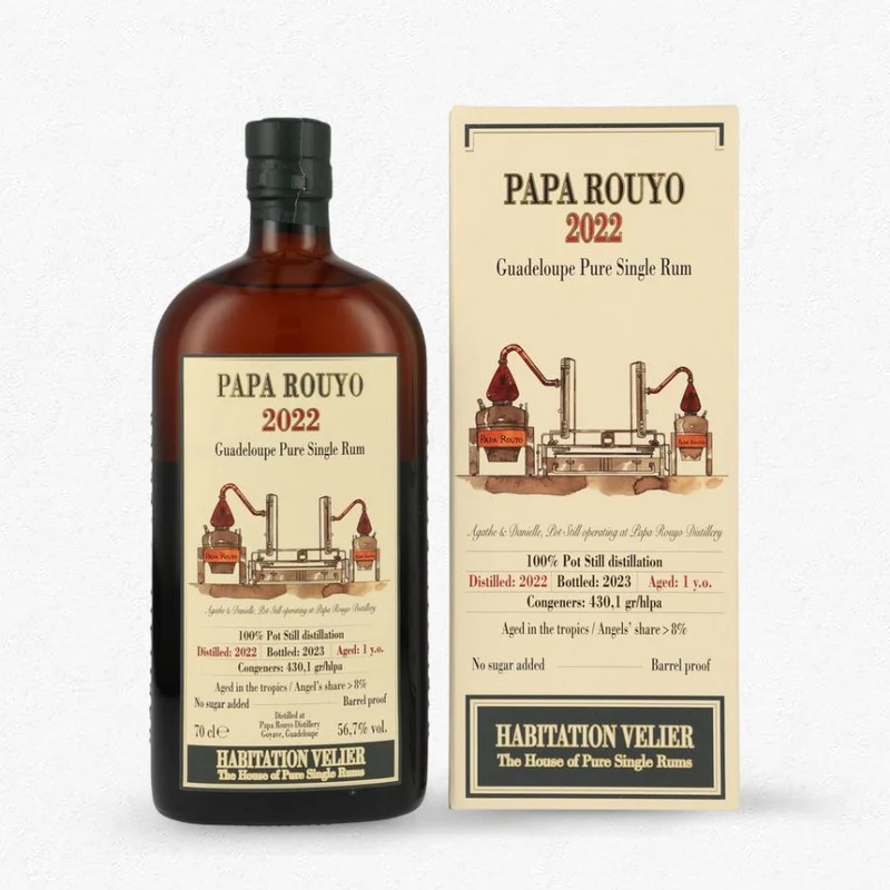 Habitation Velier Papa Rouyo 2022 Rum 56,7% 0,7L